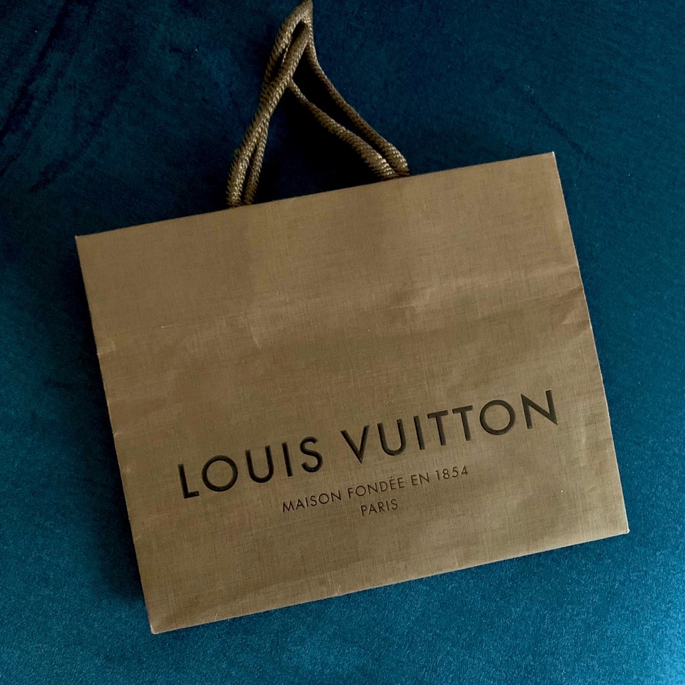 Louis Vuitton shopping bag